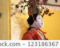 Hina dolls: Emperor and Empress dolls, female dolls 123186367