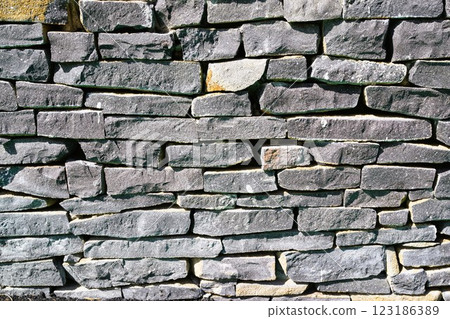 外部建築、外部、園藝、園藝石材、材料、背景 123186389