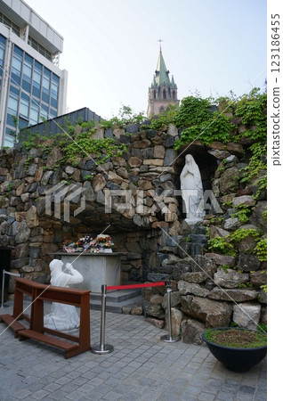 Lourdes at Myeongdong Cathedral [Korea] 123186455