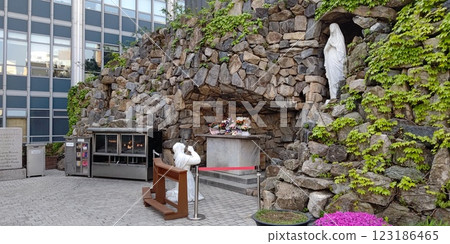 Lourdes at Myeongdong Cathedral [Korea] 123186465