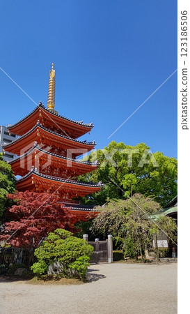 Tochoji Temple Five-story Pagoda [Fukuoka/Hakata] 123186506