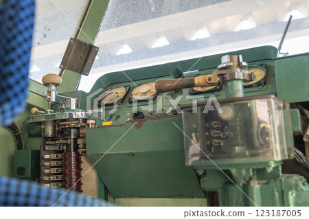 【北九州門司港九州鐵道博物館、485系列車駕駛席】 123187005