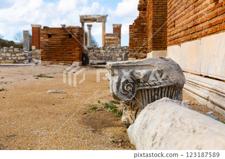 Ancient Church of Mary. The Church of Mary is an ancient Christian cathedral dedicated to the Theotokos, located in Ephesus 123187589