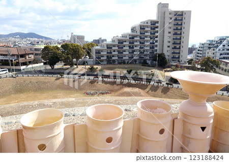 島狀結構五色塚古墓(兵庫縣神戶市) 島狀結構五色塚古墓(兵庫縣神戶市) 123188424