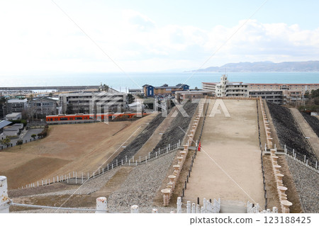 五色塚古墓正面（兵庫郡神戶市） 123188425