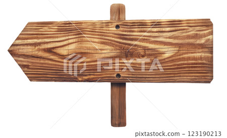 Wooden Arrow Sign Wooden Arrow Sign 123190213