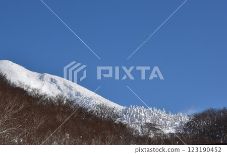 Snow monsters seen from Sukayu, Aomori Snow monsters seen from Sukayu, Aomori 123190452