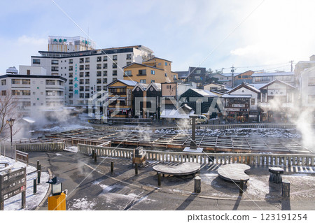 冬季草津溫泉湯 冬季草津溫泉湯 123191254