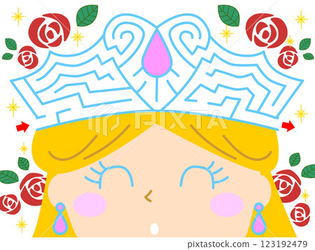 Tiara Maze 123192479