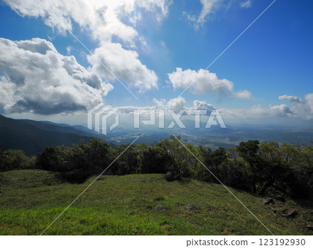 從久留米市高取山眺望的景色 123192930