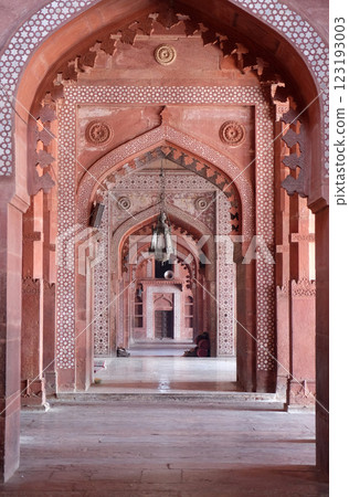 Jama Masjid Mosque in Fatehpur Sikri complex, Uttar Pradesh, India 123193003