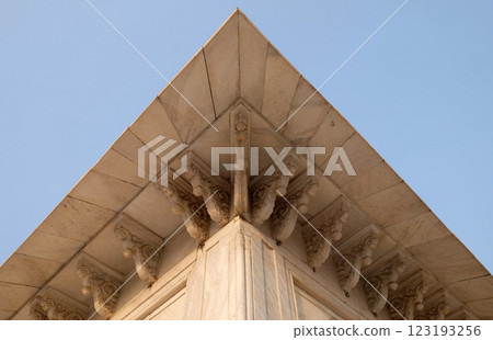 Red Fort in Agra. Uttar Pradesh, UNESCO World heritage site, India 123193256