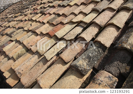 Roof in Dubrovnik, Croatia Roof in Dubrovnik, Croatia 123193291
