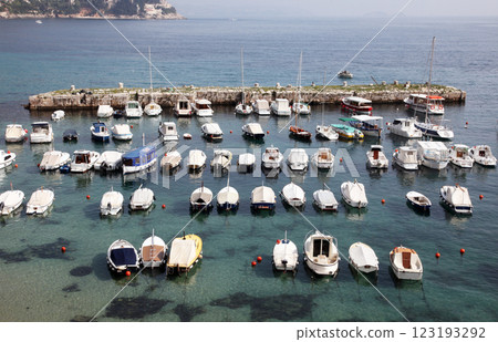 Dubrovnik harbor, Croatia Dubrovnik harbor, Croatia 123193292