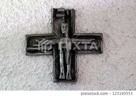 Way of the Cross created by Maria Munz-Natterer in the Erscheinung des Herrn church in Munchen Blumenau, Germany Way of the Cross created by Maria Munz-Natterer in the Erscheinung des Herrn church in Munchen Blumenau, Germany 123193551