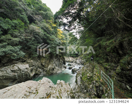 Chomonkyo峽谷和阿布河 123194624