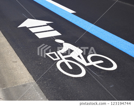 自行車專屬交通區 自行車專屬交通區 123194744