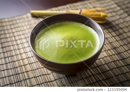 Matcha image material 123195094