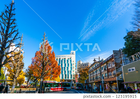Tokyo, Mitaka Station North Exit 123195915