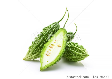 Bitter melon image material 123196452