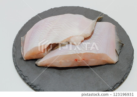 Red flounder fillet Red flounder fillet 123196931