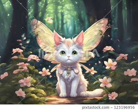 月光下的貓仙米斯蒂婭 月光下的貓仙米斯蒂婭 123196956