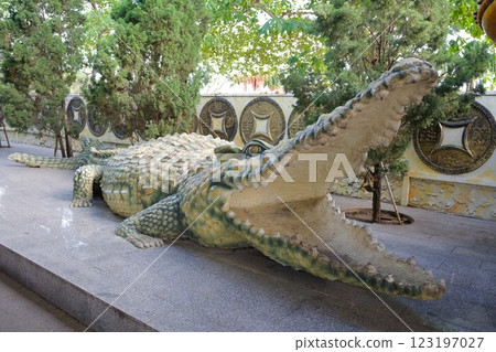 Crocodile object 123197027