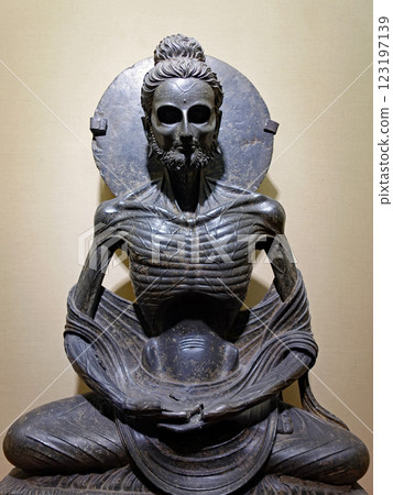 犍陀羅珍寶之一，世界上唯一一尊近乎完整的釋迦牟尼佛像 - 拉合爾博物館 123197139