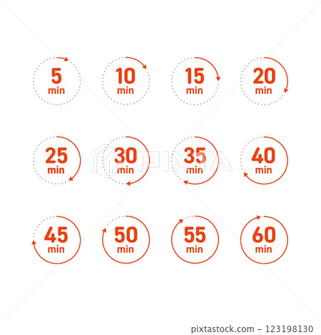 簡單的 5 分鐘時鐘設置 簡單的 5 分鐘時鐘設置 123198130