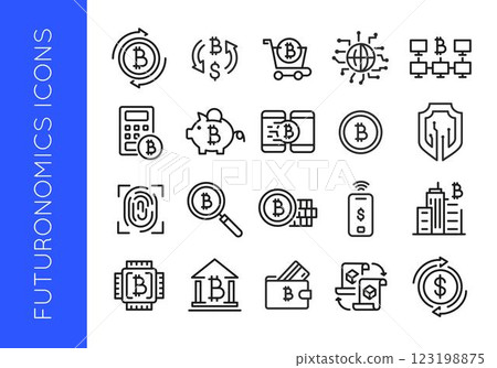 Futuronomics Icon Set Futuronomics Icon Set 123198875