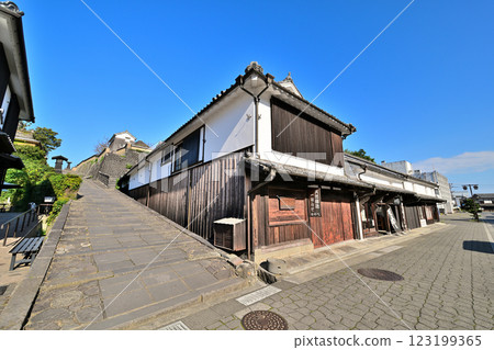 豐後杵築城：複製的天守閣和武士宅邸 123199365