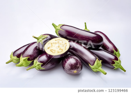 Eggplant image material 123199466