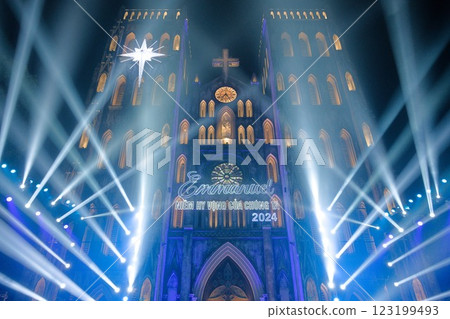 Cathedral in Hanoi, Vietnam Cathedral in Hanoi, Vietnam 123199493