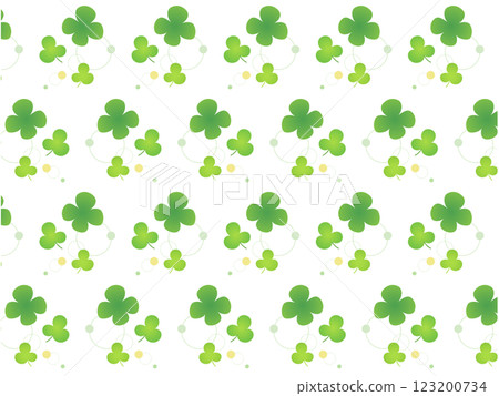 Fluffy and cute clover background Fluffy and cute clover background 123200734