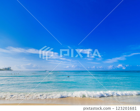 Summer, sea and beach image Hawaii Summer, sea and beach image Hawaii 123201681