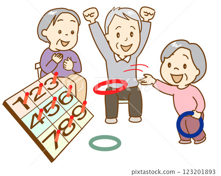 玩遊戲，玩套圈遊戲，獲得活力 123201893