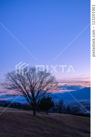 One of the 100 Best Sunset View Points [Azumino Ikeda Craft Park] 123201901