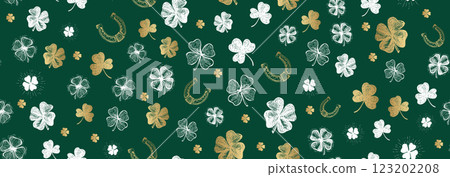 clover, pattern, leaf 123202208