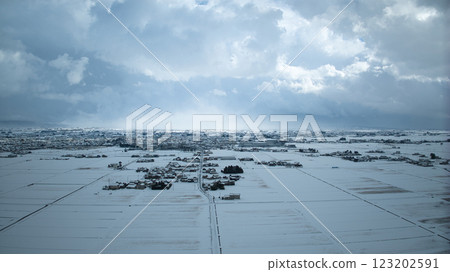 富山縣入善町雪域海岸 富山縣入善町雪域海岸 123202591