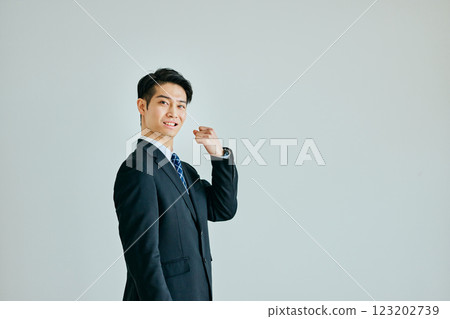 Young men playing guts pose Young men playing guts pose 123202739