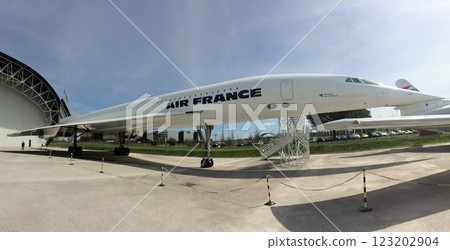 航空博物館裡的協和式飛機 航空博物館裡的協和式飛機 123202904