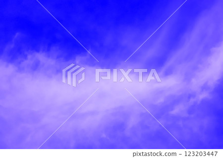 Blue sky with clouds (wallpaper material) Blue sky with clouds (wallpaper material) 123203447