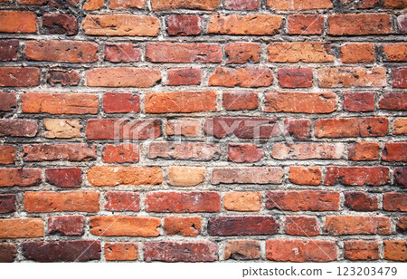 old red brick wall old red brick wall 123203479