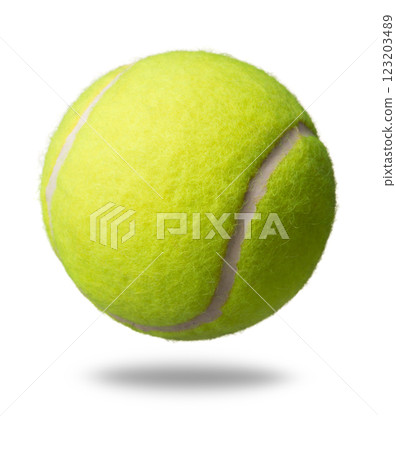 Tennis ball on white background Tennis ball on white background 123203489