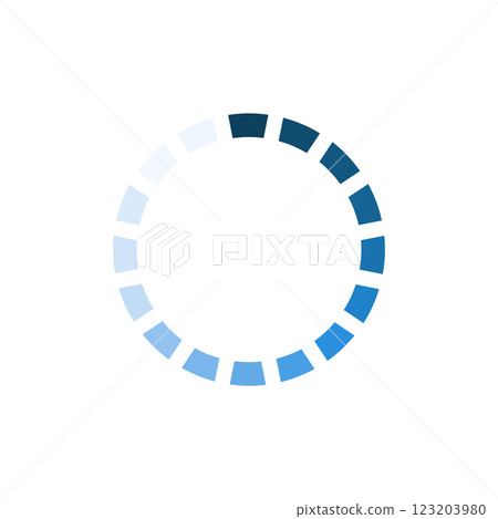 loading bar progress symbol on white background 123203980