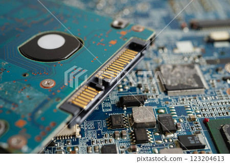 Repairing and upgrade circuit mainboard of notebook, electronic, computer hardware and technology. Repairing and upgrade circuit mainboard of notebook, electronic, computer hardware and technology. 123204613