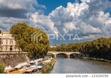 The historic Tiber 123204780