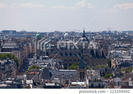 Aerial view of the Paris-Sorbonne University 123204892