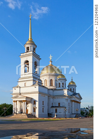 The Alexander Nevsky Cathedral in Yekaterinburg 123204968