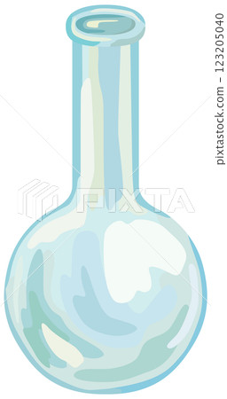 圓底燒瓶插圖、實驗室設備、向量素材 123205040
